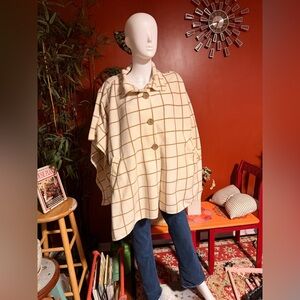 Soft, lightweight cape.